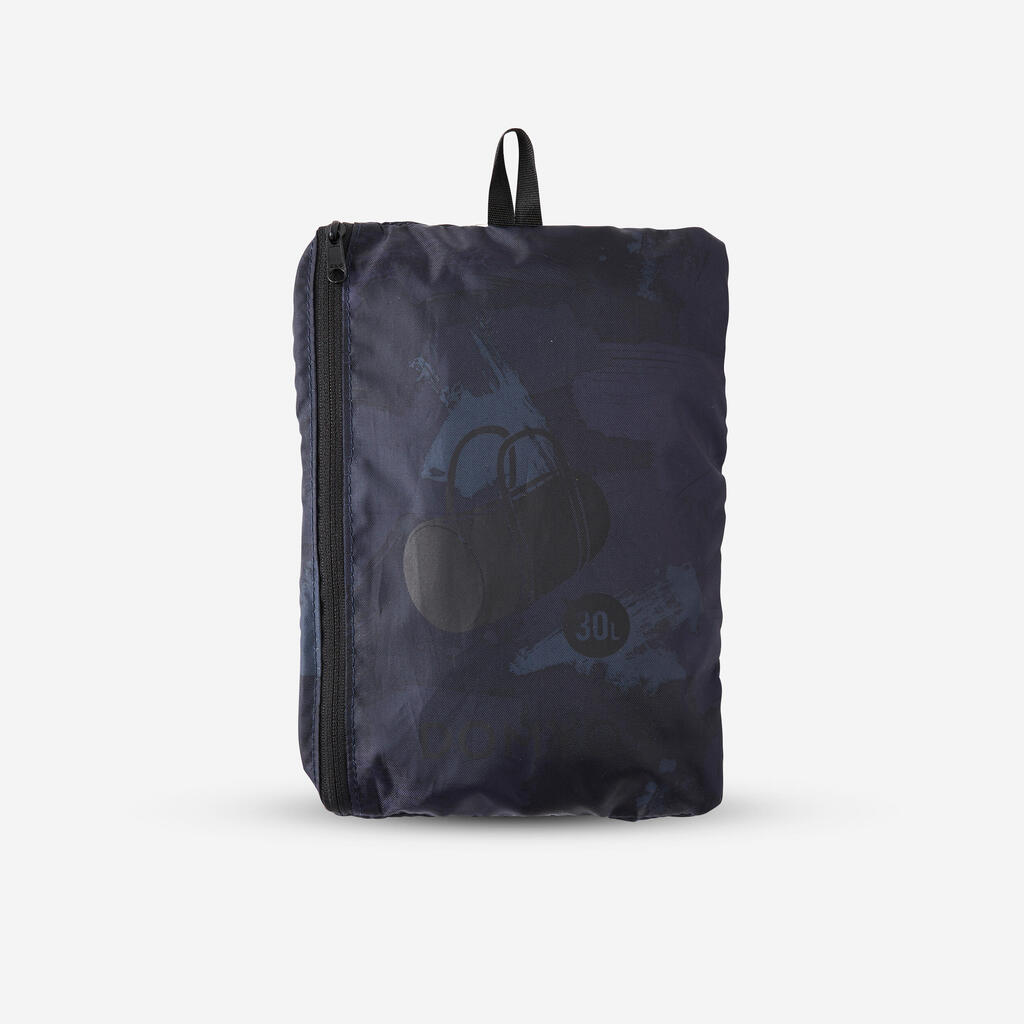 Sac de fitness pliable 30L bleu marine